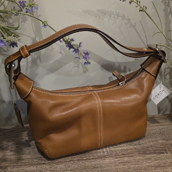 Coach Handbags - Coach Vintage 2005 Hamilton Burnished LEATHER NWT AND 10PG BOOKLET 2 CARE CARDS